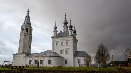 white brick Orthodox Church