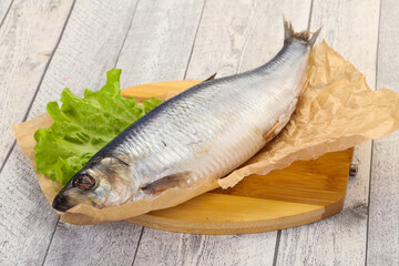 Salted herring fish