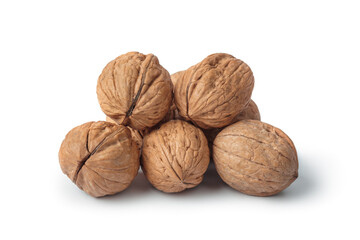 Ripe walnuts