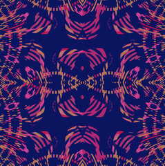 Seamless Blue Abstract Pattern