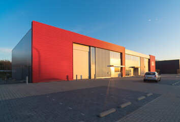 Fototapeta premium modern small warehouse