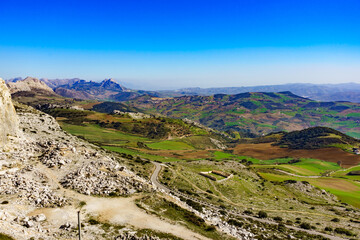 Fototapeta na wymiar Mountain landscape Torcal de Antequera, Spain