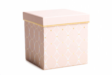 Beige gift box