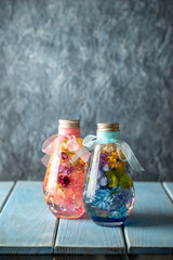 ハーバリウムの写真素材