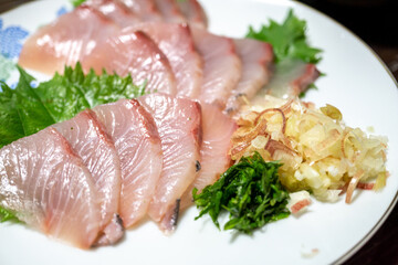 日本の刺し身