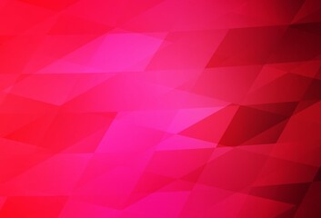 Obraz premium Light Red vector texture in rectangular style.