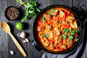 Moqueca baiana - brazilian fish stew with lime