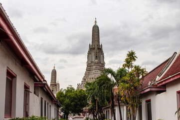 Wat Arun temple in Bangkok Thailand Asia
