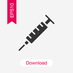 Injection icon isolated on background. Healthcare symbol modern, simple, vector, icon for website design, mobile app, ui. Vector Illustration