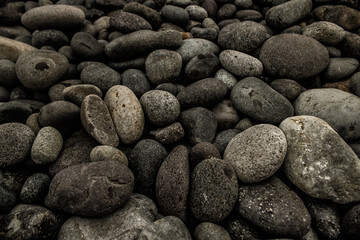 Piedras en la playa