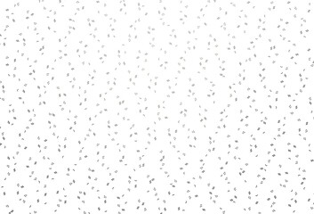 Light Black vector texture with musical notes.