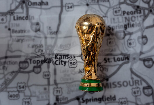 March 4, 2019, Kansas City, USA. Kansas City is one of the host cities of FIFA World Cup 2026 which will be held in the USA, Canada and Mexico.