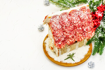 Charcuterie chalet or The Meat Hut as Christmas newest food trend