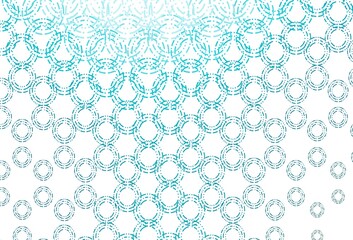 Light blue vector layout with circle shapes.