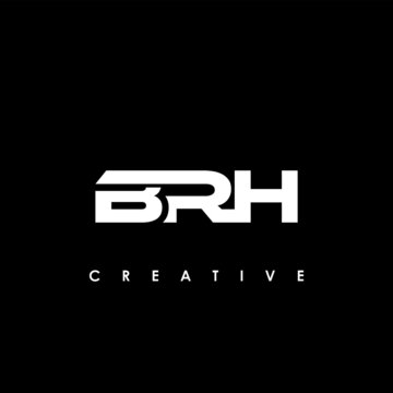 BRH Letter Initial Logo Design Template Vector Illustration	
