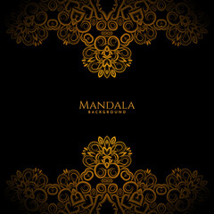 beautiful mandala design decorative background