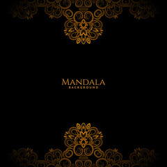 Mandala design beautiful luxury background