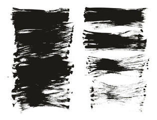 Flat Fan Brush Regular Long Background Mix High Detail Abstract Vector Background Mix Set 