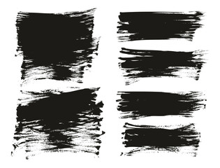 Flat Fan Brush Regular Long Background Mix High Detail Abstract Vector Background Mix Set 