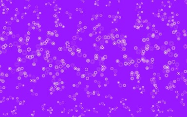 Light Purple vector texture with disks.