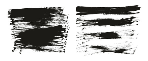 Flat Fan Brush Regular Long Background Mix High Detail Abstract Vector Background Mix Set 