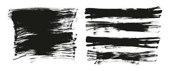 Flat Fan Brush Regular Long Background Mix High Detail Abstract Vector Background Mix Set 