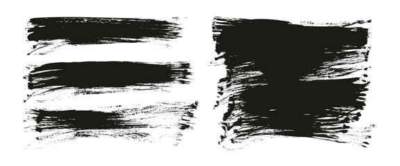 Flat Fan Brush Regular Long Background Mix High Detail Abstract Vector Background Mix Set 