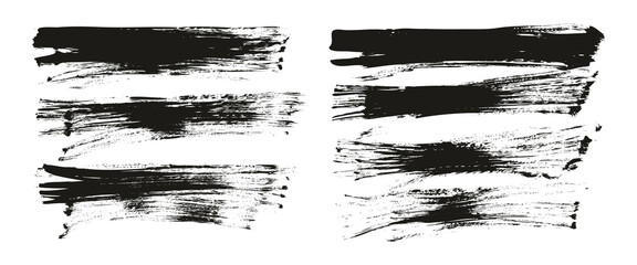 Flat Fan Brush Regular Long Background Mix High Detail Abstract Vector Background Mix Set 