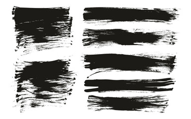 Flat Fan Brush Regular Long Background Mix High Detail Abstract Vector Background Mix Set 