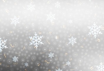 Light Gray vector template in carnival style.