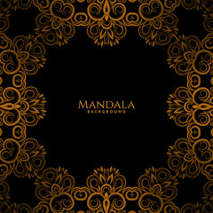 Mandala design beautiful luxury background