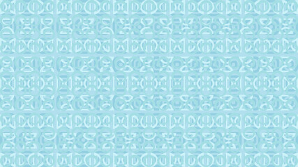 seamless ornamental vector patterns blue and white abstract circles
