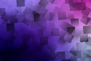 Light Purple, Pink vector background with rectangles.
