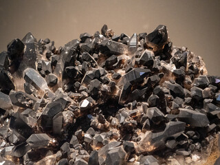 Brazilian black crystal (quartz)