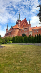 Cathedral in Frombork, a place where he worked Copernicus, Poland