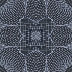 Black and white pattern, abstract background, motif design