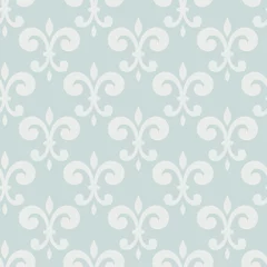 Fototapete Simple seamless wallpaper texture, background pattern. Color light green. Retro ornament for decoration. Template for wallpaper design, seamless pattern, greeting cards. Vector graphics. © PETR BABKIN