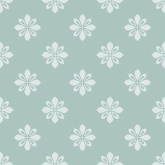 Delicate green background pattern, seamless wallpaper texture. Template for wallpaper design, interior decor, greeting cards.