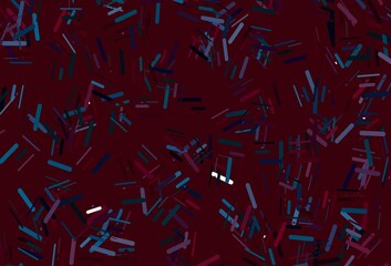 Dark red vector pattern with narrow lines.