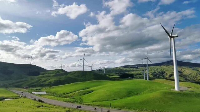 Wind Turbines Palmerston North New Zealand green environmental power generation recyclable energy