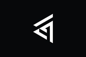 EG logo letter design on luxury background. GE logo monogram initials letter concept. EG icon logo design. GE elegant and Professional letter icon design on black background. G E EG GE