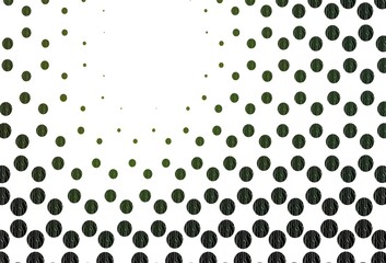 Light green vector layout with circle shapes.