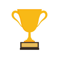 First prize gold trophy icon,prize gold trophy, winner, first prize, vector illustration and icon