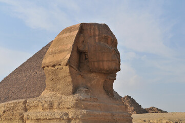 Fototapeta na wymiar The Sphinx of Gizah, Egypt