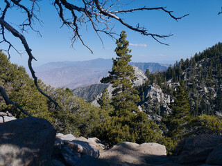 View from Mount San Jacinto State Park, Palm Springs, Riverside County, California
