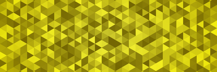 abstract tile triangle yellow gold background