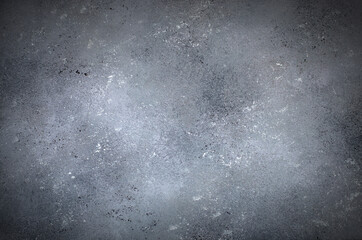 Blue textured concrete background for design. Copy space.