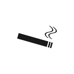 Smoking Cigarette Icon Vector Illustration