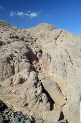 Desert of Sinai Peninsula, Egypt. Near Sharm El Sheikh