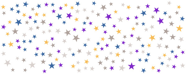 Colorful star pattern background for wide banner. Vector illustration design for presentation, banner, cover, web, flyer, card, poster, wallpaper, texture, slide, magazine, and powerpoint.
